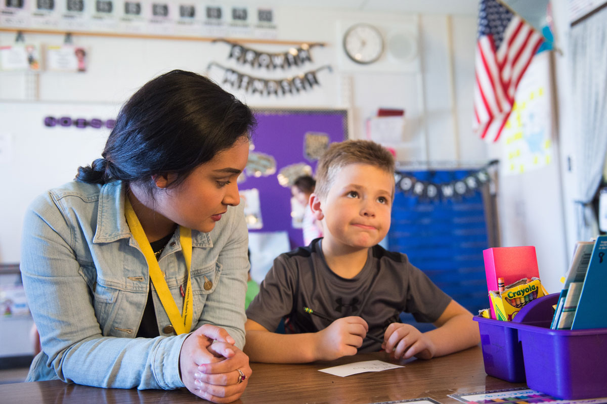 Ismenia Castelan student teaching