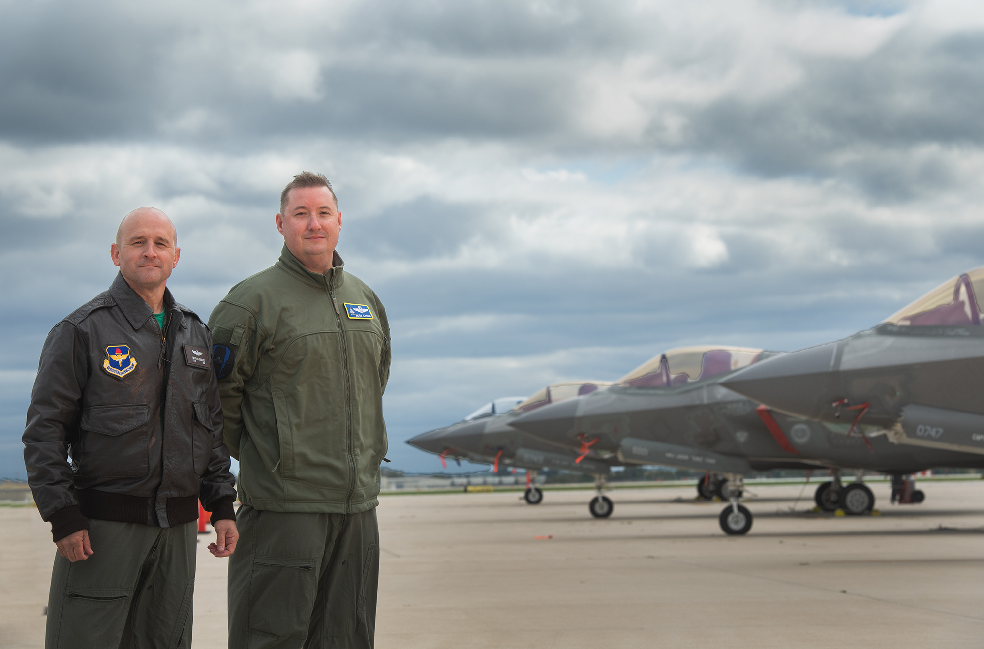 university of iowa alumni nicholas edwards and michael lynch took part in the flyover before the iowa-penn state game at kinnick stadium