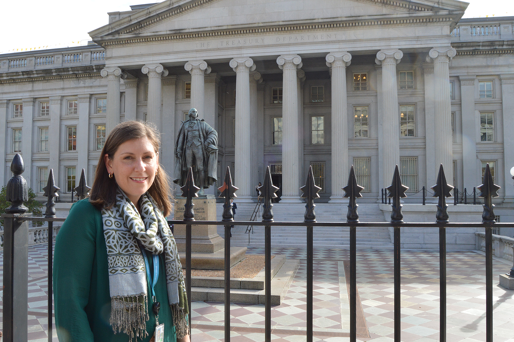 University of Iowa alumna Beth Redfearn in Washington DC