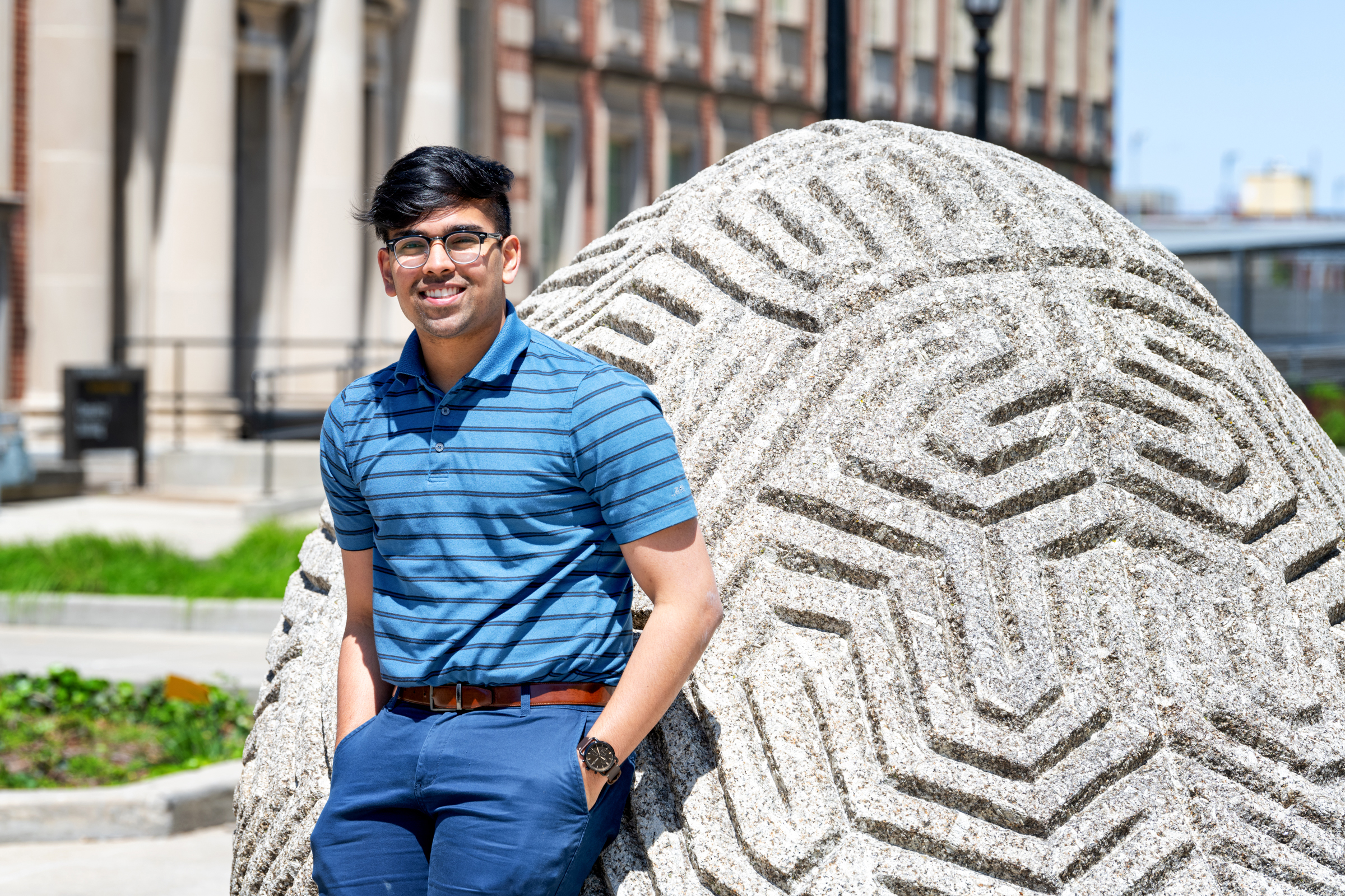 University of Iowa student Suraj Rao