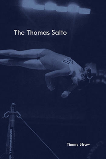 An athlete flipping in the air
