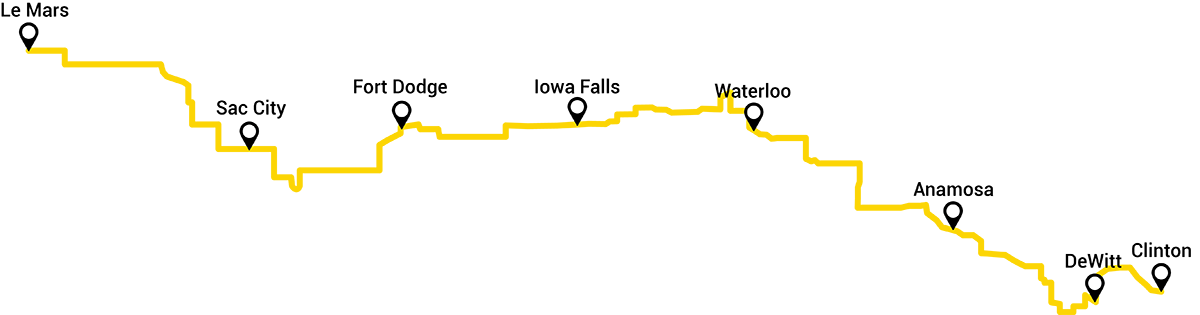 ragbrai route map