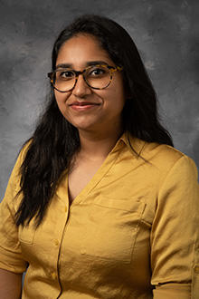 University of Iowa microbiology major Ayushi Sood