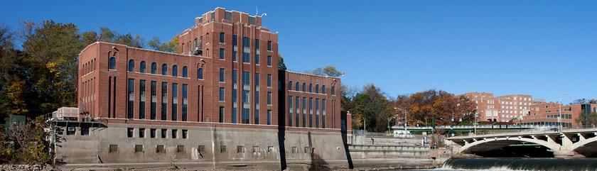 a research facility along a river