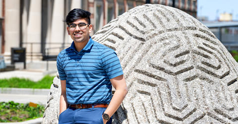 University of Iowa student Suraj Rao