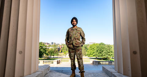 GurshaVirk became the first Sikh Air Force cadet in U.S. history allowed to wear the turban, beard, and bracelet that are sacred religious symbols after he petitioned the Air Force asking that he be allowed to incorporate them into his military uniform.  
