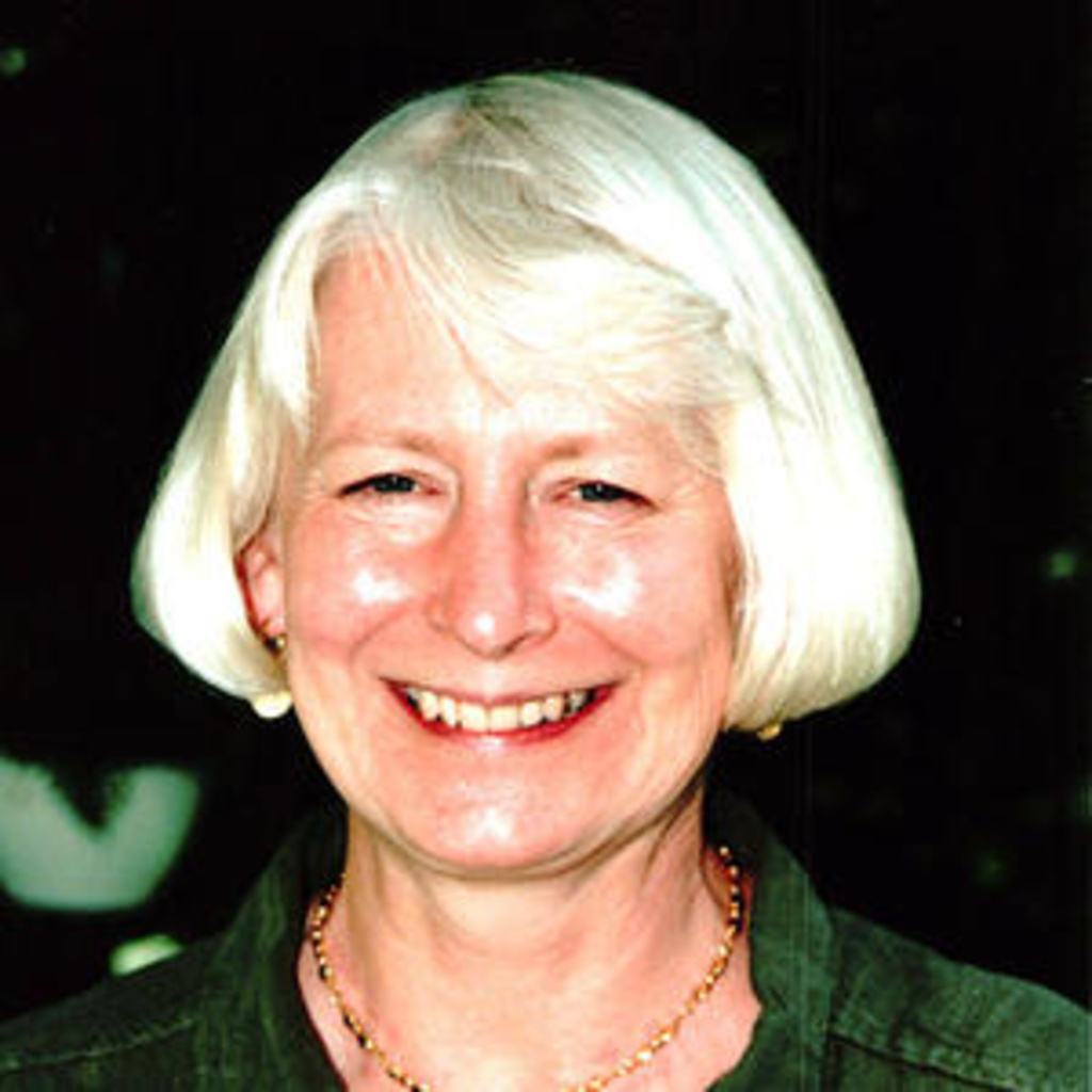 A portrait of a woman smiling