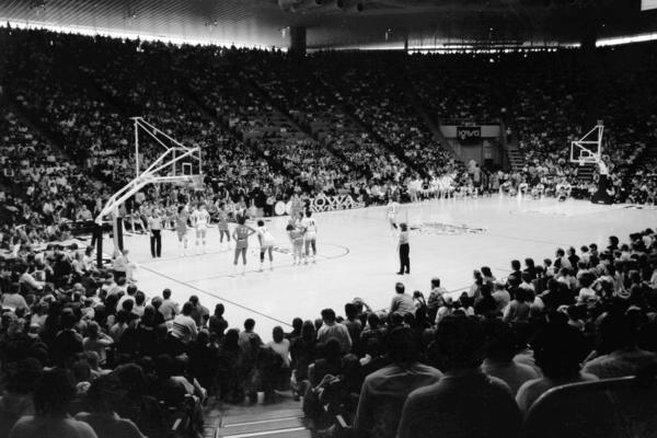 more than 22,000 people attended the iowa-ohio state women's basketball game at carver-hawkeye arena