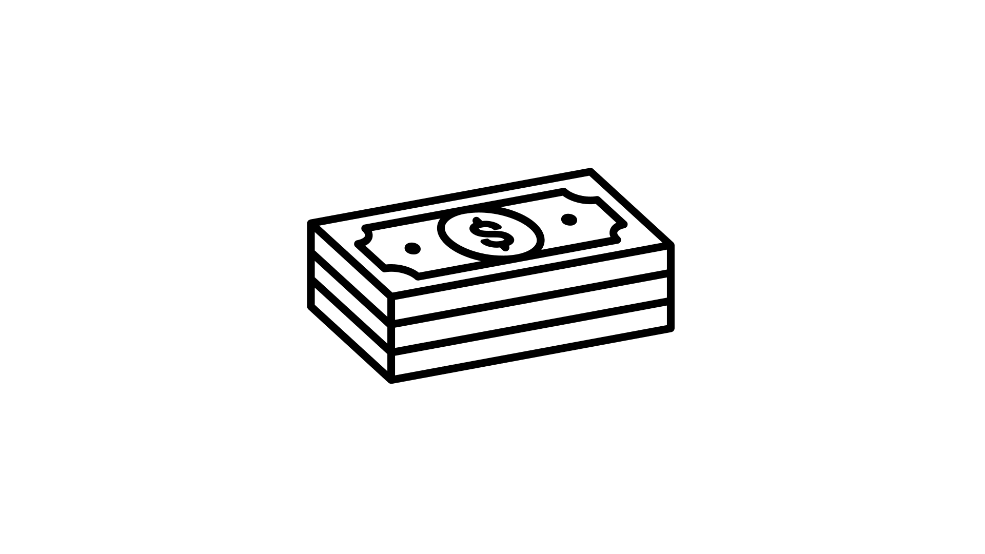 stack of money icon