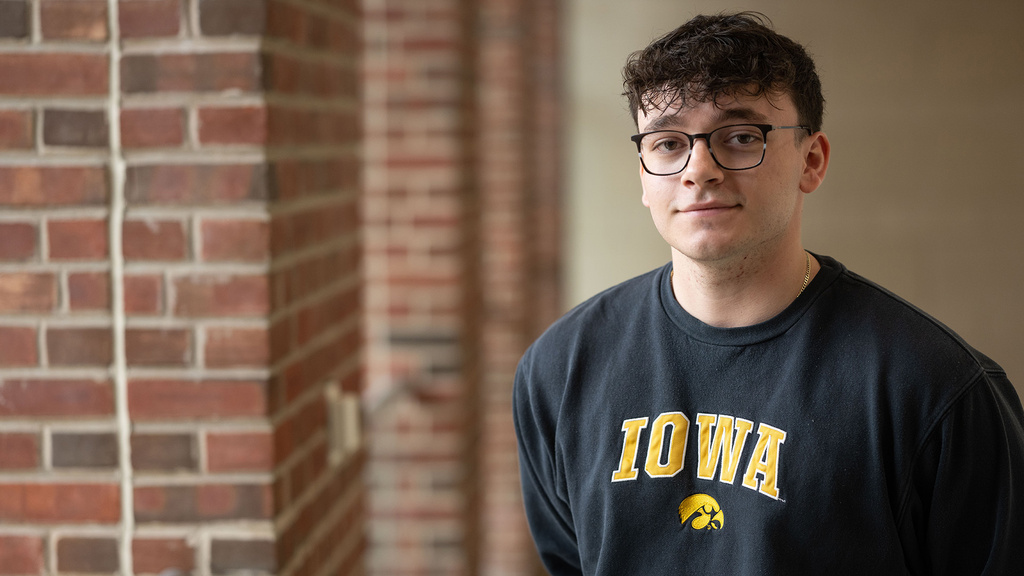 Ben Cooper will graduate from the University of Iowa in spring 2025 with a BS in biology on a neurobiology track and EMT certification through the Iowa Health Care Emergency Medical Services Learning Resources Center.