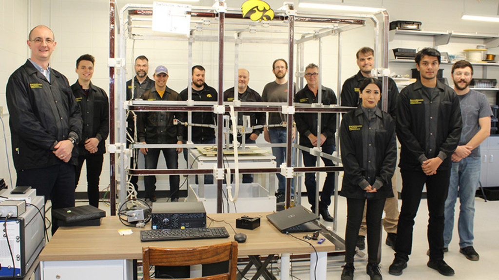 a team of University of Iowa personnel working on the TRACERS mission