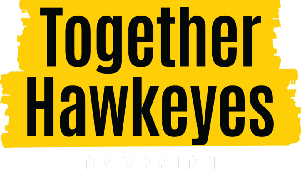 Together Hawkeyes campaign wordmark